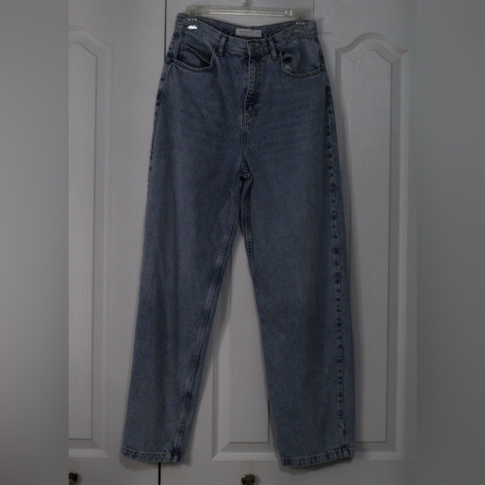 Topshop Denim Baggy Jeans